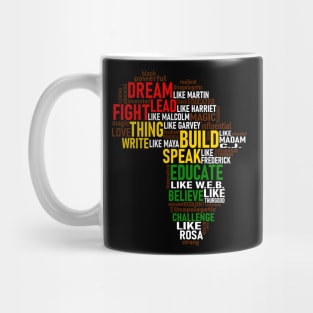 Black History Month Dream Like Martin Africa Pride History Mug